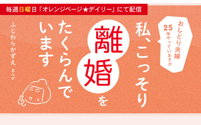 私、こっそり離婚をたくらんでいます